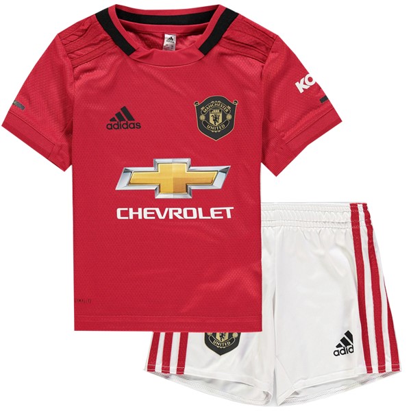Camisetas Manchester United Primera equipo Niño 2019-20 Rojo